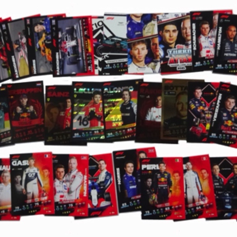 画像: Topps F1トレーディングカード ターボアタック シーズン2021-2022 10枚セット