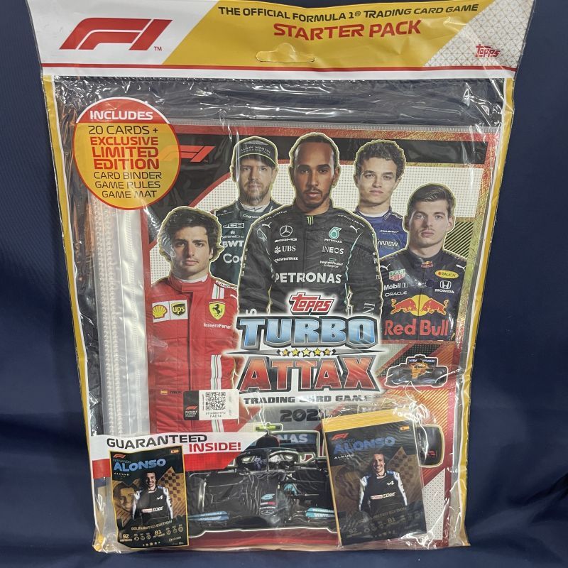 画像1: ToppsF1トレーディングカード シーズン2021-2022 スターターキットカード21枚セット