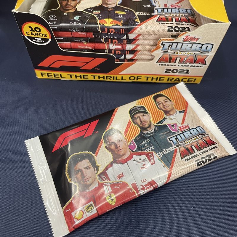 画像1: Topps F1トレーディングカード ターボアタック シーズン2021-2022 10枚セット