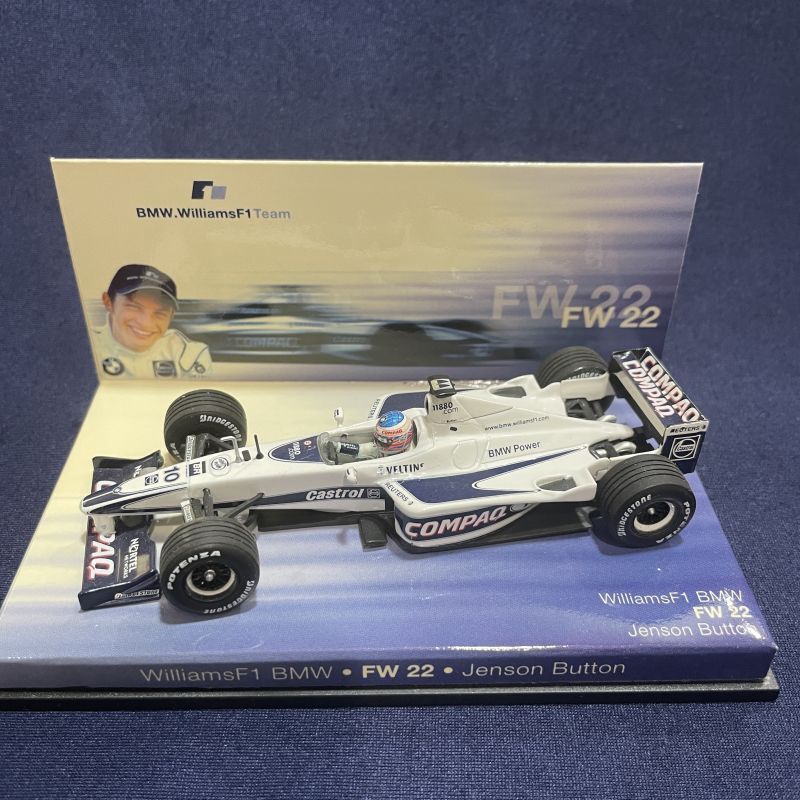 画像1: セカンドハンド品●PMA1/43 チーム別注 WILLIAMS BMW FW22（J.バトン) #10