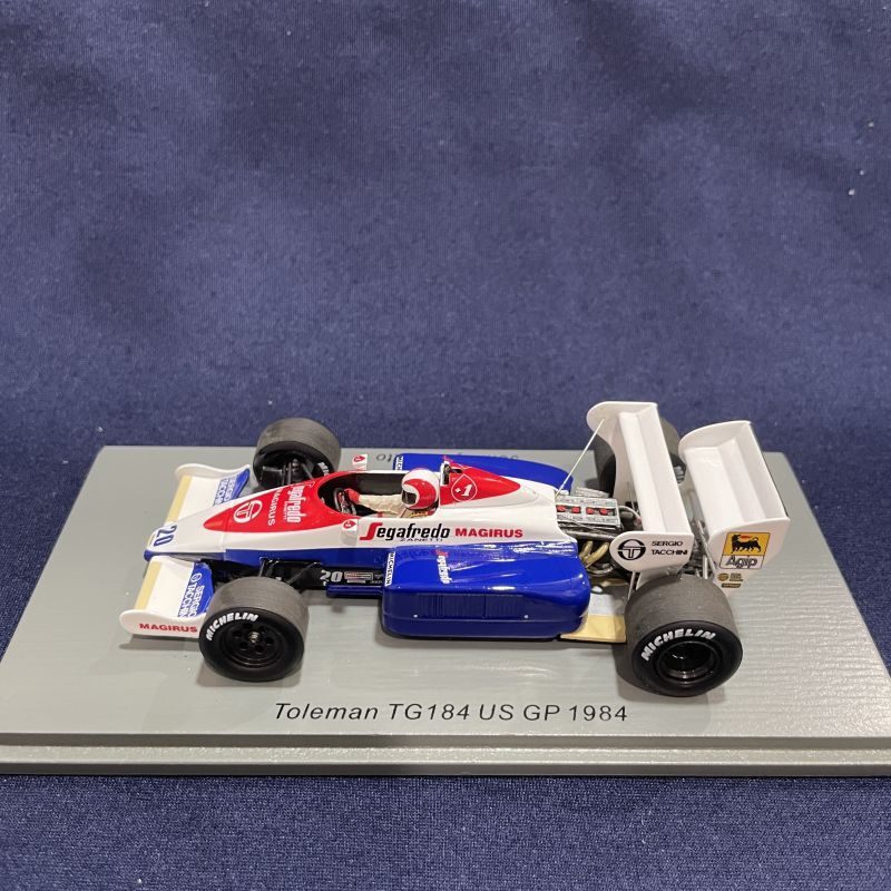 画像1: 新品正規荷品●SPARK1/43 TOLEMAN TG184 US GP 1984 (J.CECOTTO) #20