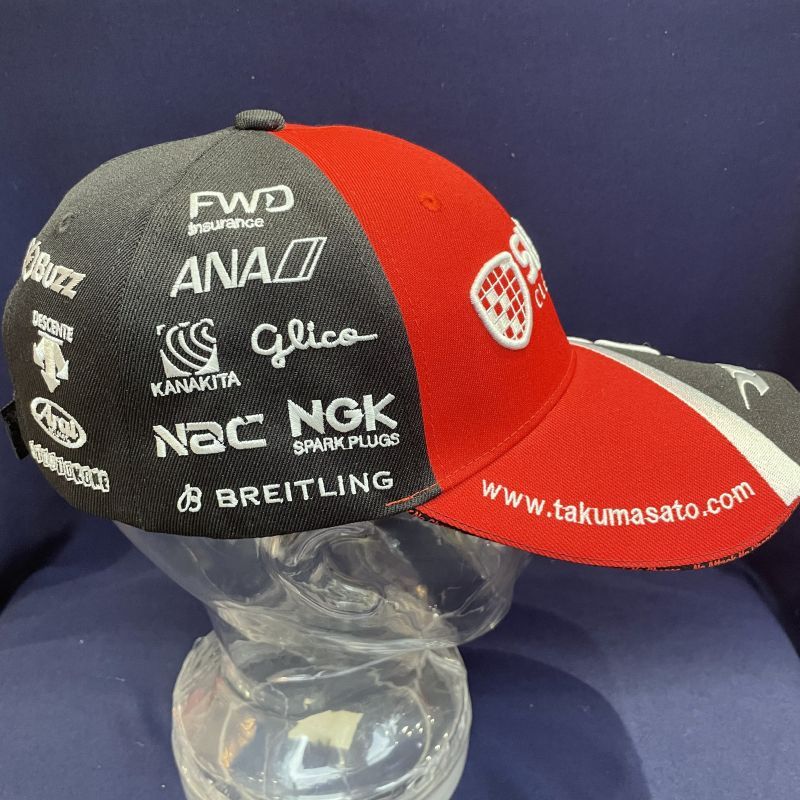 【ご予約品】 佐藤琢磨 レプリカレーシンググローブ サイン入りキャップ F1