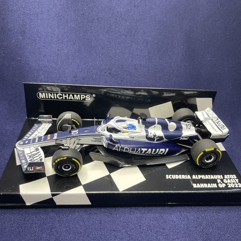 画像1: 新品正規荷品●PMA1/43 ALPHATAURI AT03 BAHRAIN GP 2022 (P.ガスリー）#10