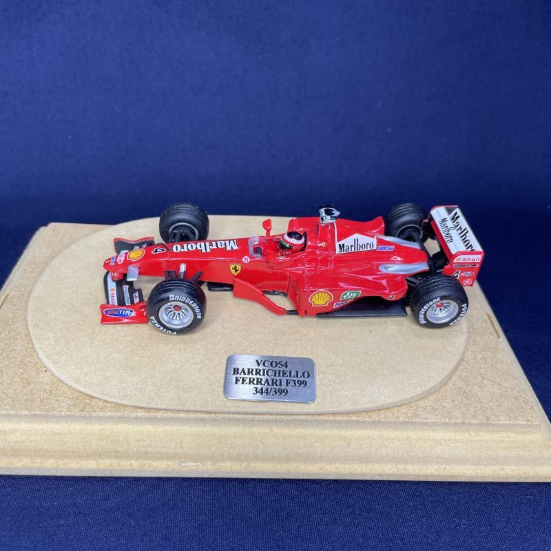 画像: セカンドハンド品●特価品●Mrクラフト別注●直筆サイン入り●マテル1/43 FERRARI F399 (R.バリチェロ）