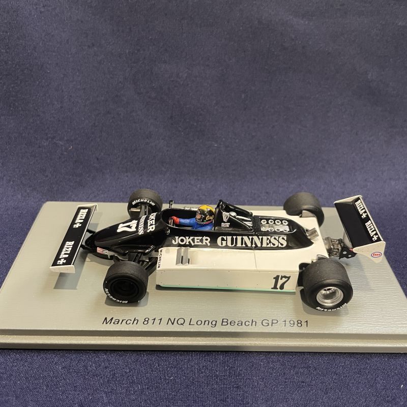 画像1: 新品正規荷品●SPARK1/43 MARCH 811 NQ LONG BEACH GP 1981 (D.DALY) #17