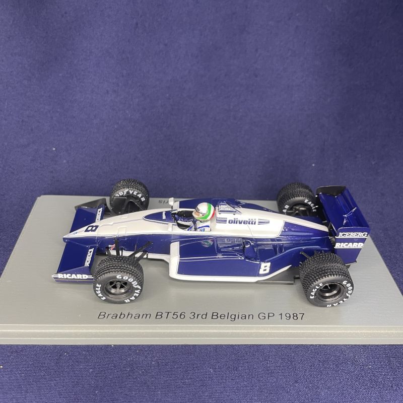 画像1: 新品正規荷品●SPARK1/43 BRABHAM BT56 3rd BELGIAN GP 1987 (A de CESARIS) #8