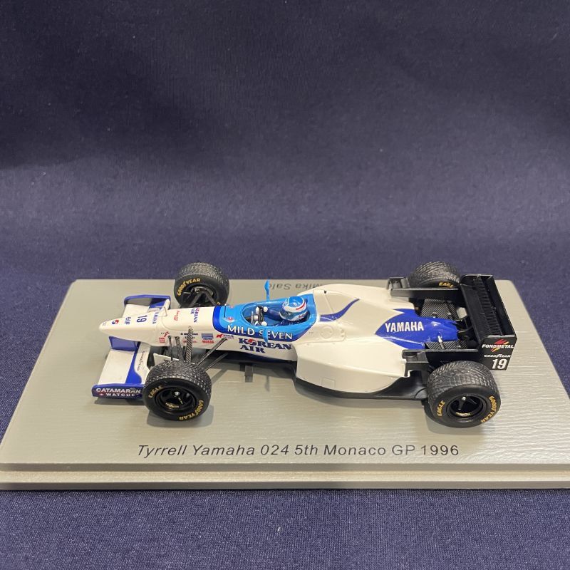 画像1: 新品正規荷品●SPARK1/43 TYRRELL YAMAHA 024 5th MONACO GP 1996 (M.サロ) #19