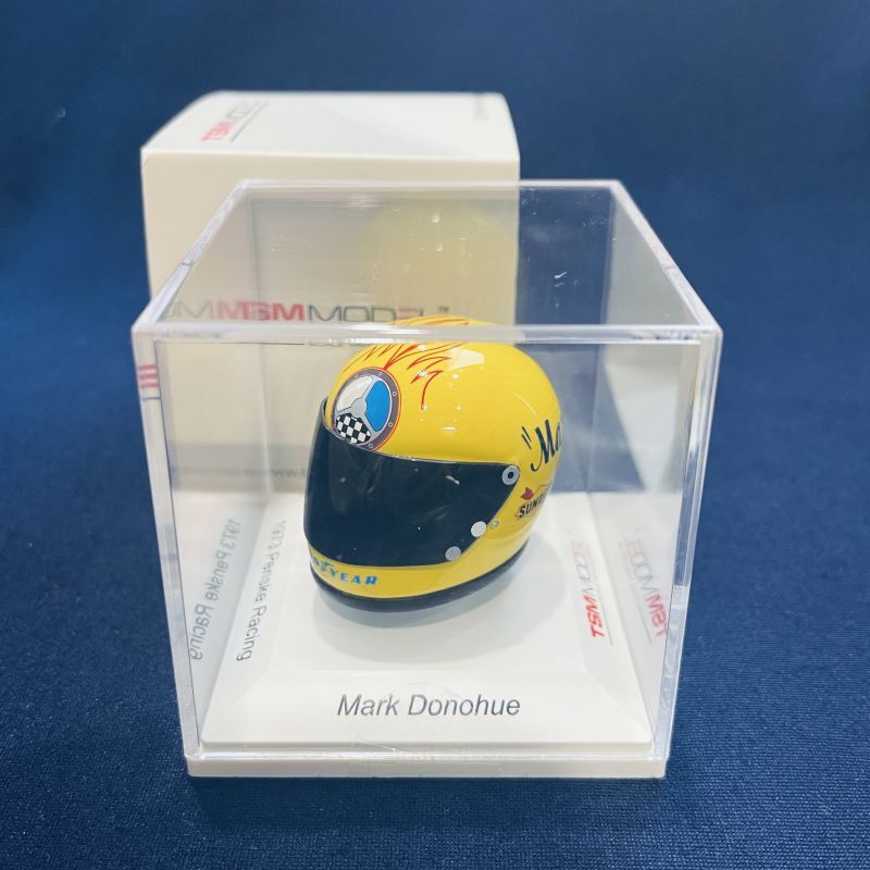 画像1: セカンドハンド品●TSM1/8 ミニチュアヘルメット PENSKE 1973 (M.DONOHUE）