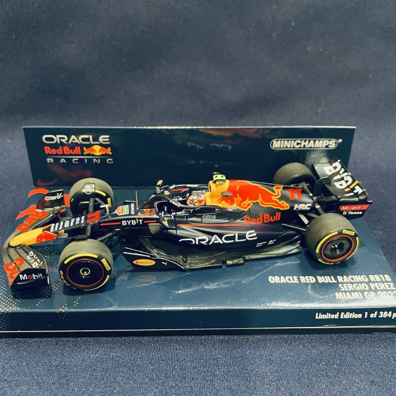 画像1: 新品正規入荷品●PMA1/43 RED BULL RB18 MIAMI GP 2022 (S.ペレス）#11