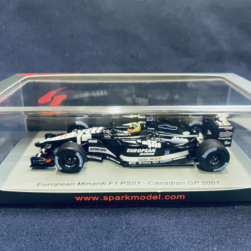 画像1: セカンドハンド品●SPARK 1/43 EUROPEAN MINARDI PS01 CANADIAN GP 2001 (T.マルケス) #20