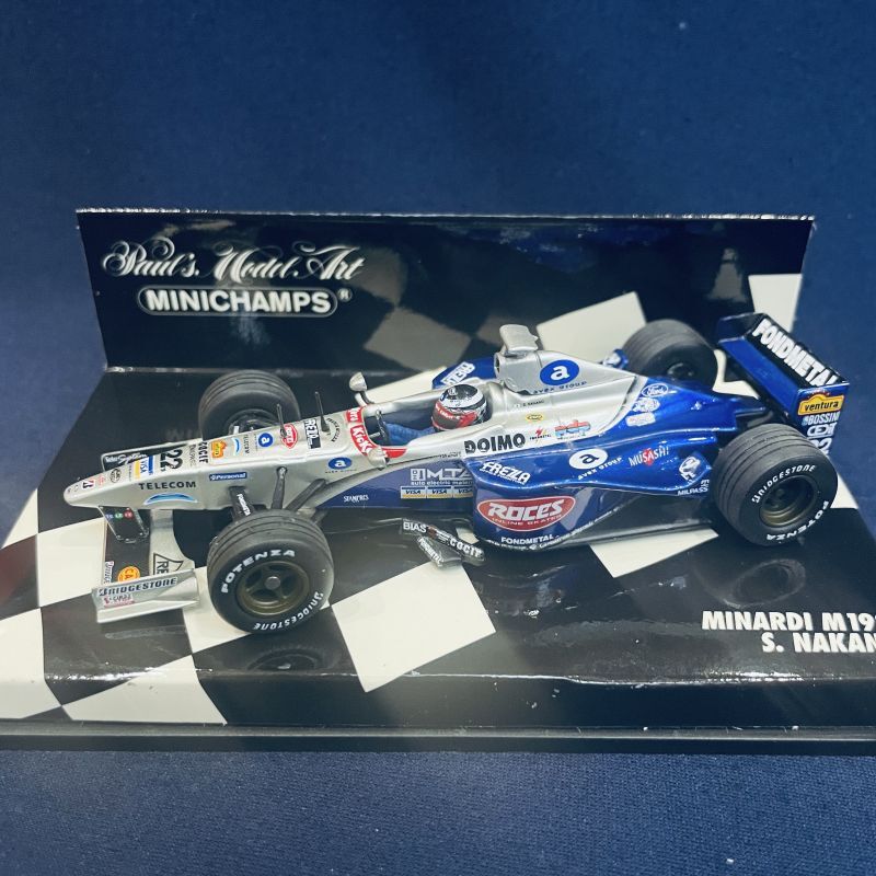 画像1: セカンドハンド品●PMA1/43 MINARDI M198 (中野信治）#22