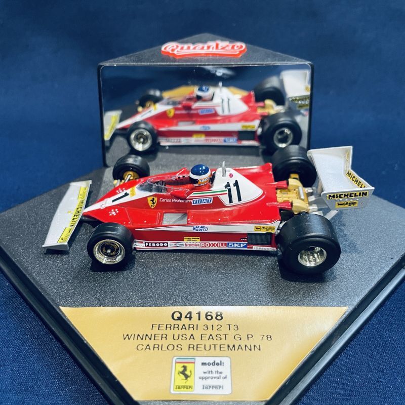 画像1: セカンドハンド品●QUARTZO 1/43 FERRARI 312T3 WINNER USA EAST GP 1978 (C.ロイテマン) #11