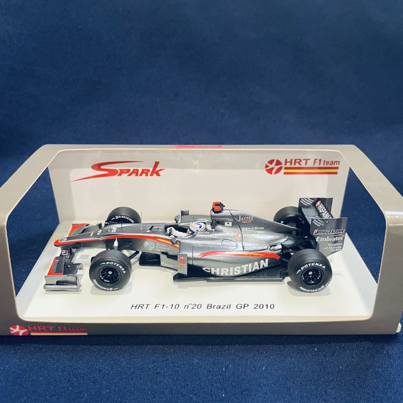 画像1: セカンドハンド品●SPARK 1/43 HRT F1-10 BRAZIL GP 2010 (C.クリエン）