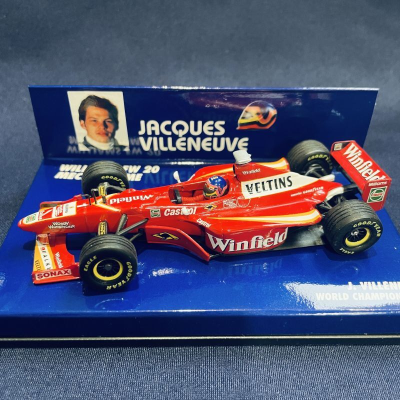 画像1: セカンドハンド品●タバコカスタム品●PMA1/43 WILLIAMS FW20 WORLD CHAMPION 1997 (J.ビルヌーブ）#1