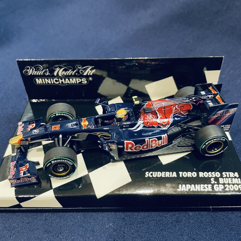 画像1: セカンドハンド品●プチカスタム●PMA1/43 SCUDERIA TORO ROSSO STR4 JAPANESE GP 2009 (S.BUEMI） 