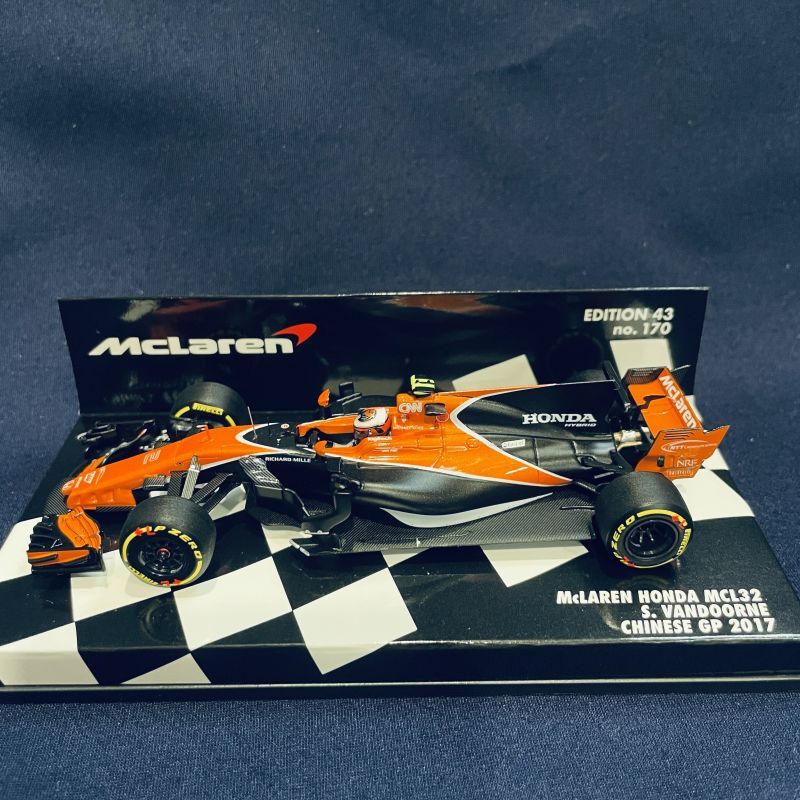 画像1: セカンドハンド品●PMA 1/43 McLAREN HONDA MCL32 CHINESE GP 2017 (S.バンドーン）#2