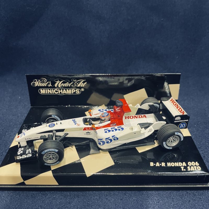 画像1: セカンドハンド品●特価品●カスタム品●PMA1/43 BAR HONDA 006 CHINESE GP 2004 (佐藤琢磨）