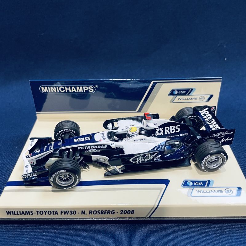 画像1: セカンドハンド品●PMA1/43 WILLIAMS-TOYOTA FW30 (N.ロズベルグ）