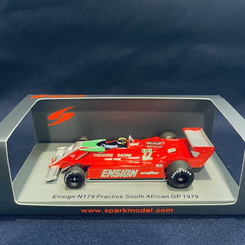 画像1: セカンドハンド品●SPARK 1/43 ENSIGN N179 PRACTICE SOUTH AFRICAN GP 1979 (D.DALY)#22