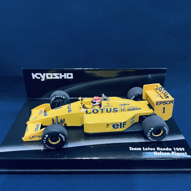 画像1: セカンドハンド品●KYOSHO 1/43 LOTUS HONDA 100T (N.ピケ)