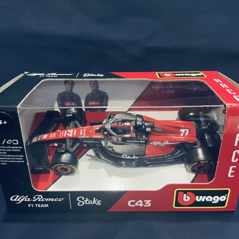 画像1: 新品正規入荷品●burago1/43 ALFA ROMEO C43 (V.ボッタス）2023 #77