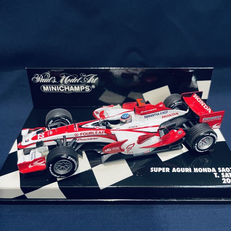 画像1: セカンドハンド品●PMA1/43 SUPER AGURI HONDA SA07 (佐藤琢磨) 2007 #22