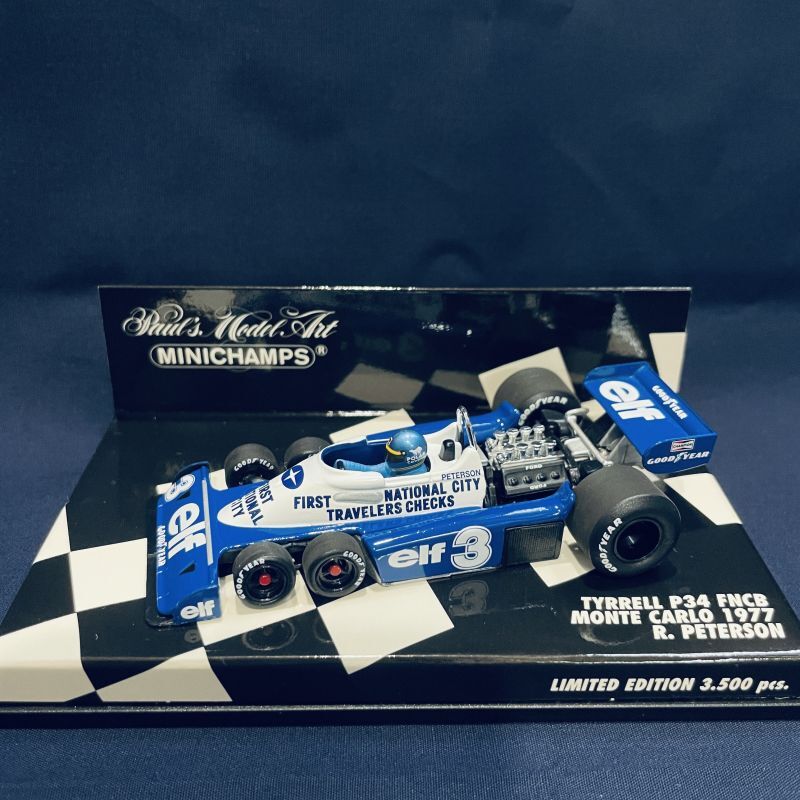 画像1: セカンドハンド品●PMA1/43 TYRRELL P34 MONTE CARLO 1977 (R.ピーターソン）#3