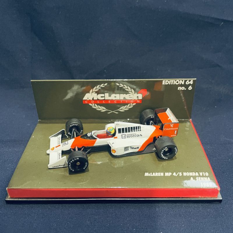 画像1: セカンドハンド品●PMA1/64 McLAREN HONDA MP4/5 (A.セナ）#1