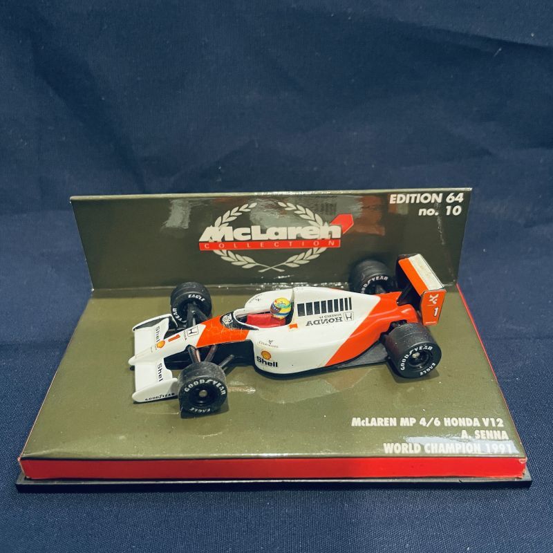 画像1: セカンドハンド品●PMA1/64 McLAREN HONDA MP4/6 (A.セナ）#1