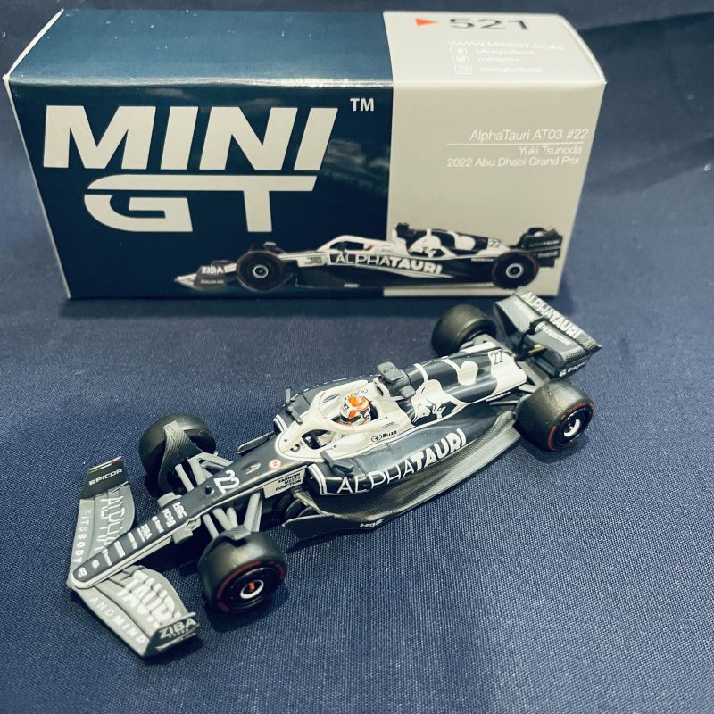 画像1: 新品正規入荷品●TSMMODEL 1/64 ALPHA TAURI AT03 ABU DHABI GP 2022 (角田裕毅）#22