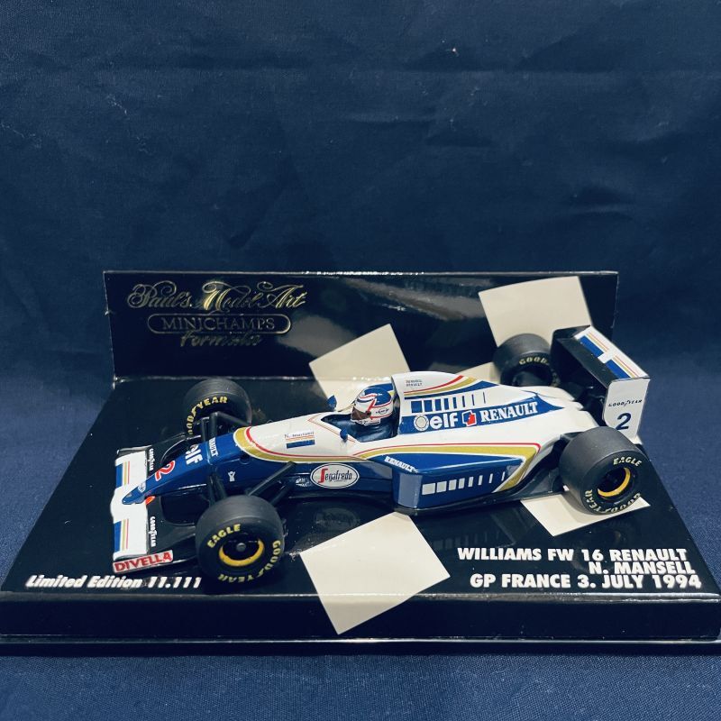 画像1: セカンドハンド品●PMA1/43 WILLIAMS FW16 FRANCE GP 1994 (N.マンセル）#2