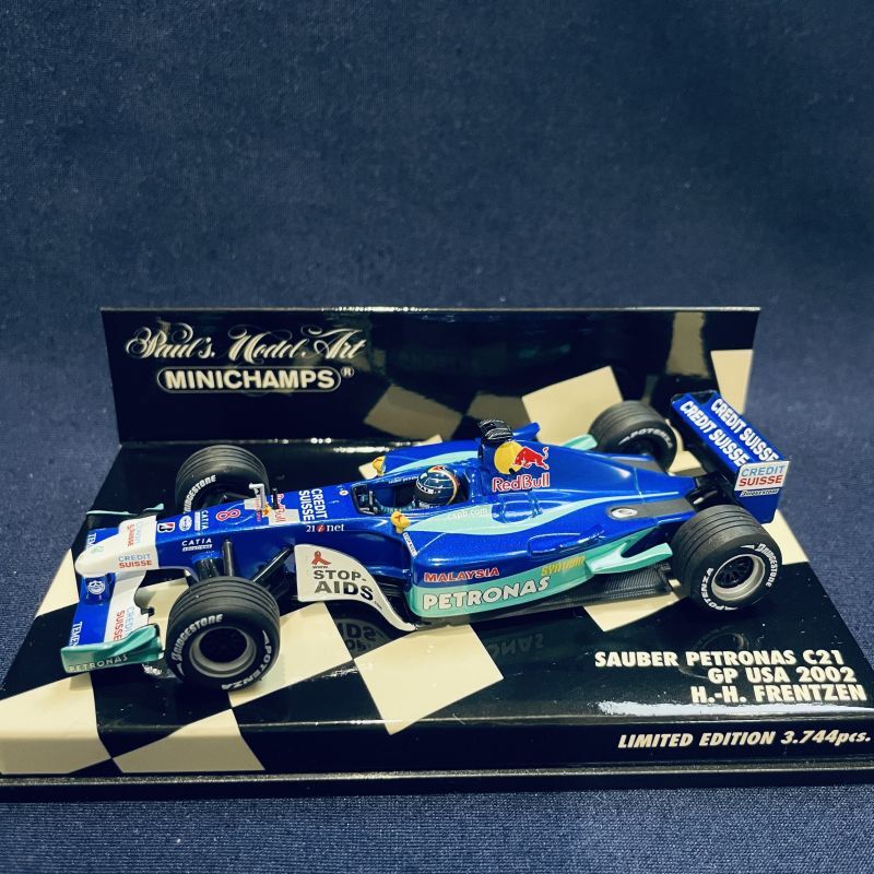 画像1: セカンドハンド品●PMA1/43 SAUBER PETRONAS C21 USA GP 2002 (H.H.フレンツェン）#8