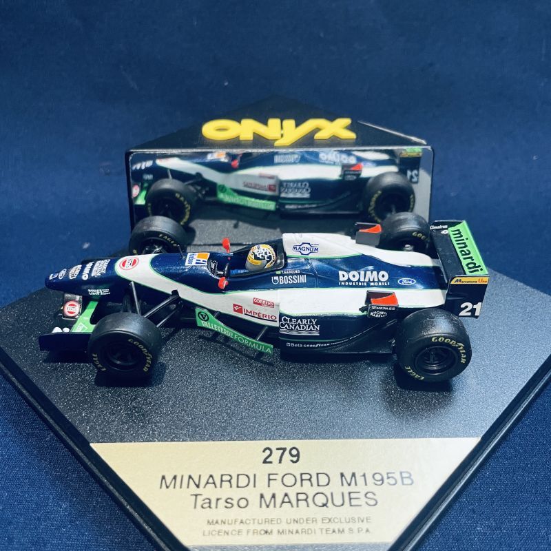 画像1: セカンドハンド品●ONYX 1/43 MINARDI FORD M195B (T.マルケス）#21