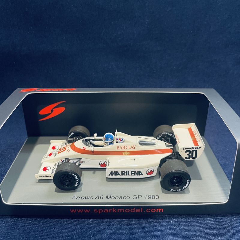 画像1: 新品正規入荷品●SPARK 1/43 ARROWS A6 MONACO GP 1983 (C.SERRA) #30