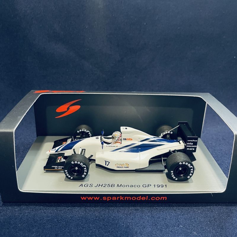 画像1: セカンドハンド品●SPARK 1/43 AGS JH25B MONACO GP 1991 (G.タルキーニ）#17