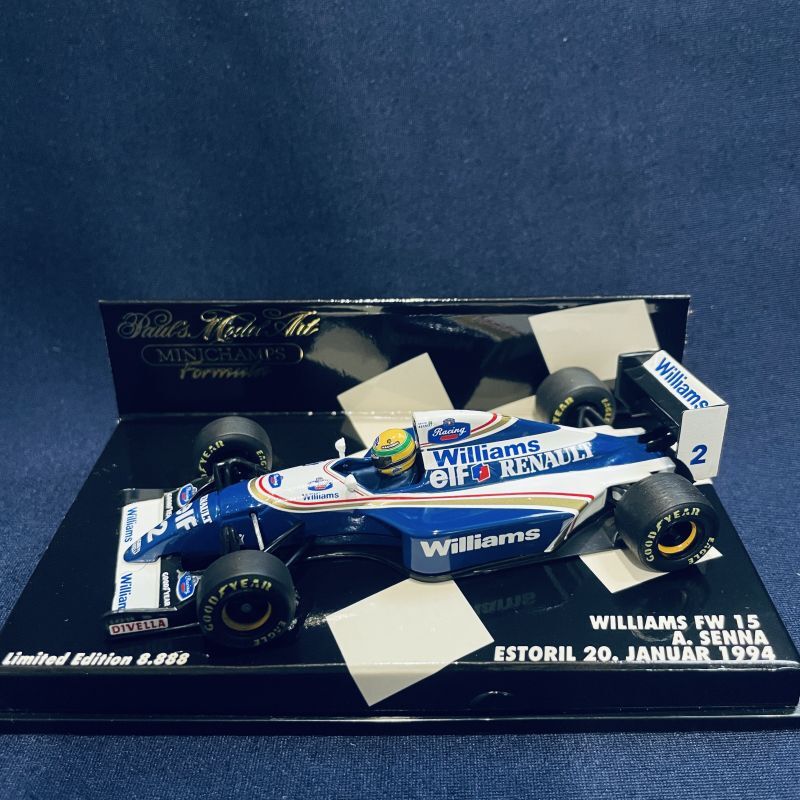 画像1: セカンドハンド品●PMA 1/43 WILLIAMS FW15 ESTORIL TEST 1994 (A.セナ）