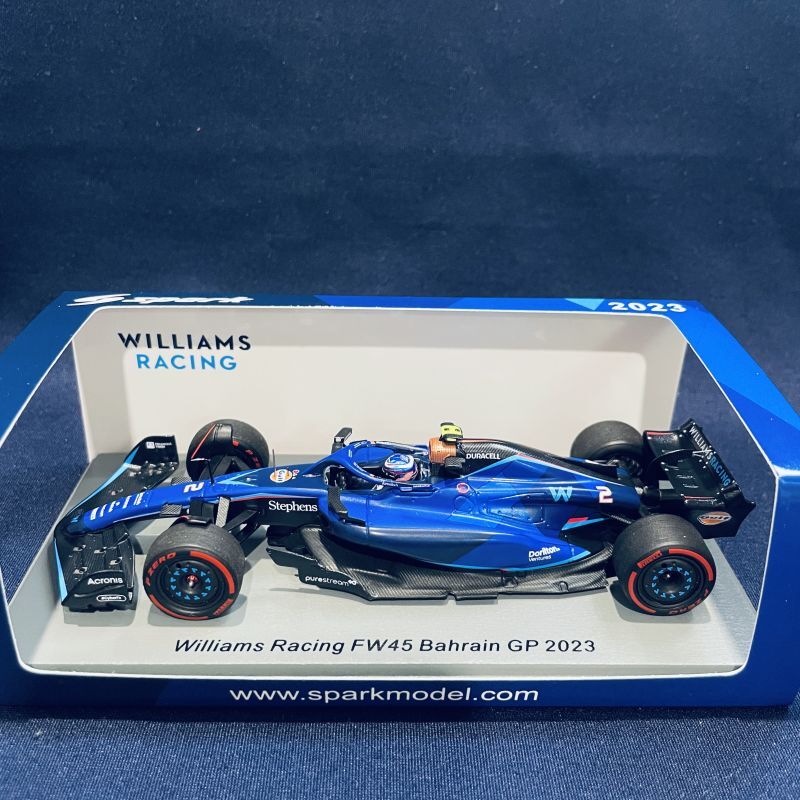 画像1: 新品正規入荷品●SPARK 1/43 WILLIAMS RACING FW45 BAHRAIN GP 2023 (L.サージェント）#2