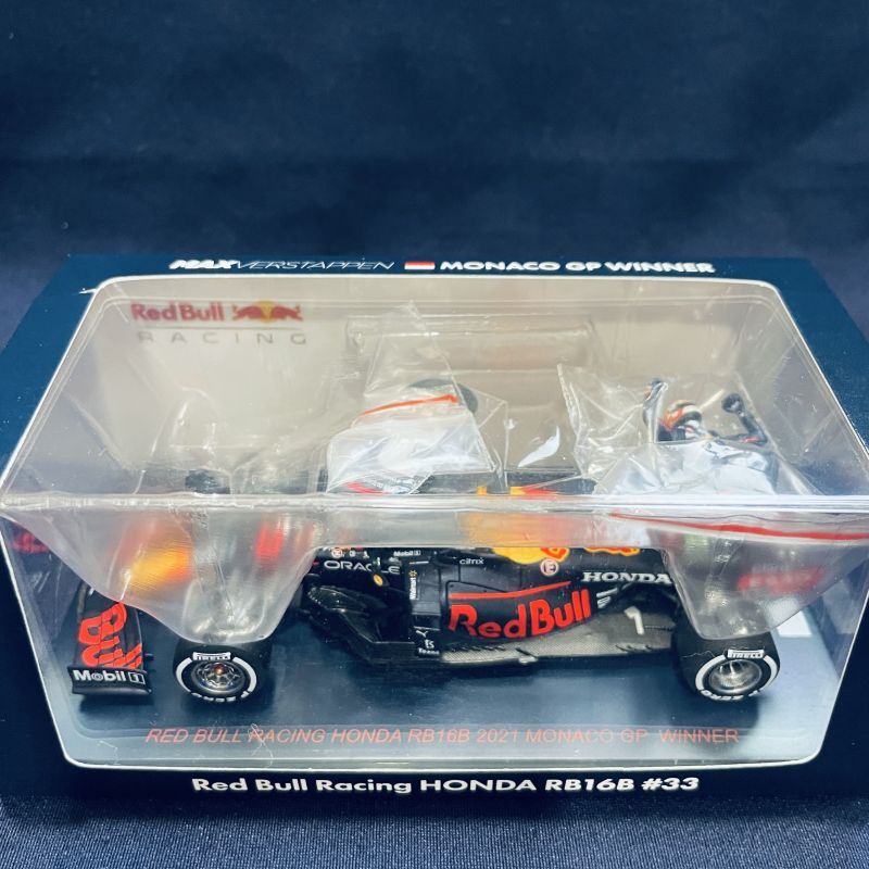 画像: セカンドハンド品●ユーロスポーツ別注●SPARK 1/43 RED BULL RB16B WINNER MONACO GP 2021 (M.フェルスタッペン）#33