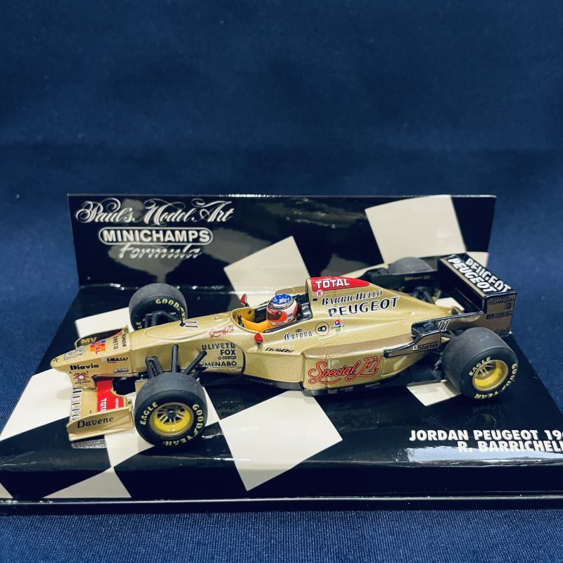 画像1: セカンドハンド品●PMA1/43 JORDAN PEUGEOT 196  (R.バリチェロ）