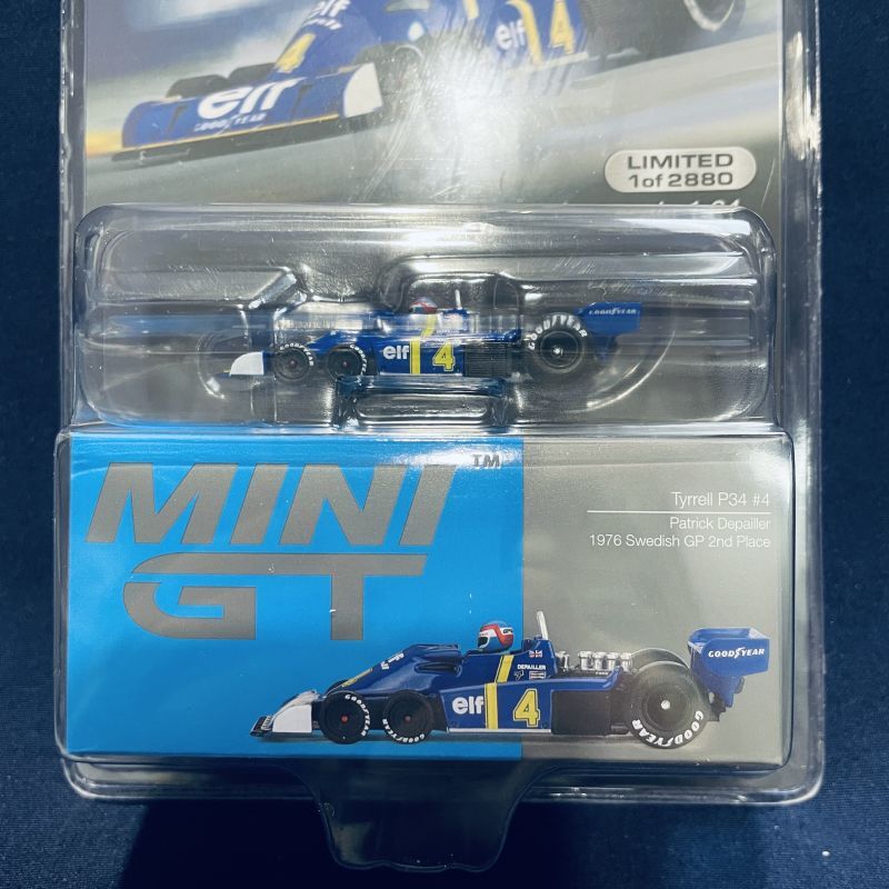 画像: 新品正規入荷品●TSMMODEL 1/64 TYRRELL P34 2nd PLACE SWEDISH GP 1976 (P.デパイエ）#4（新パッケージ）