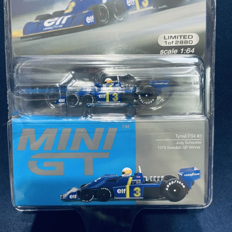 画像: 新品正規入荷品●TSMMODEL 1/64 TYRRELL P34 WINNER SWEDISH GP 1976 (J.シェクター）#3　（新パッケージ）