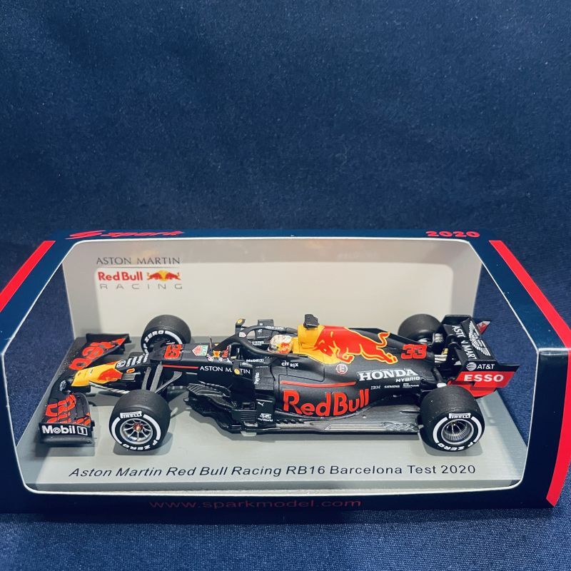 画像1: セカンドハンド品●SPARK1/43 RED BULL RB16 BARCELONA TEST 2020 (M.フェルスタッペン）#33