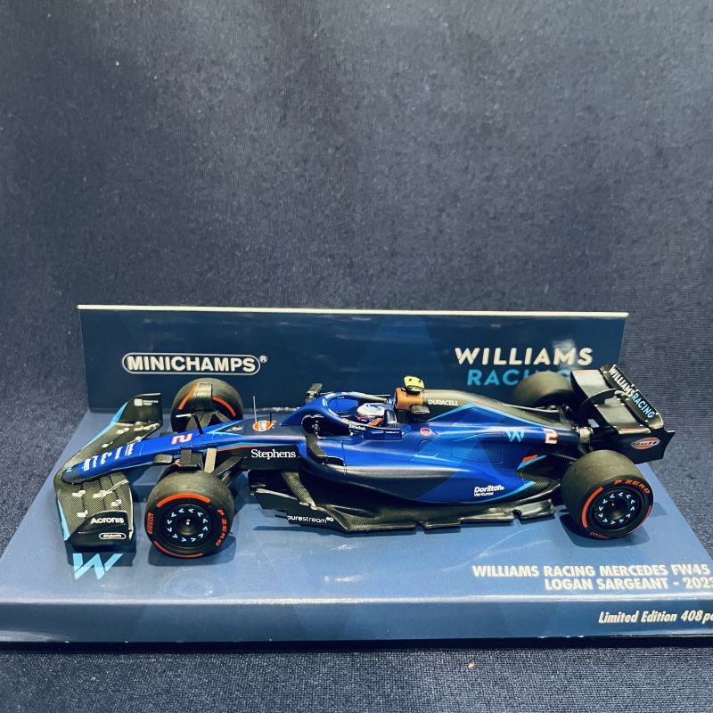 画像1: 新品正規入荷品●PMA1/43 WILLIAMS MERCEDES FW45 (Ł.サージェント）2023 #2