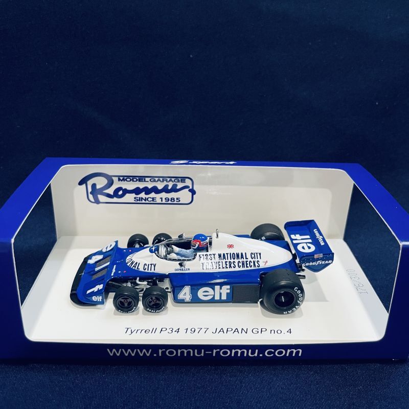 画像1: セカンドハンド品●ROMU別注●SPARK 1/43 TYRRELL P34 JAPAN GP (P.デパイエ）#4