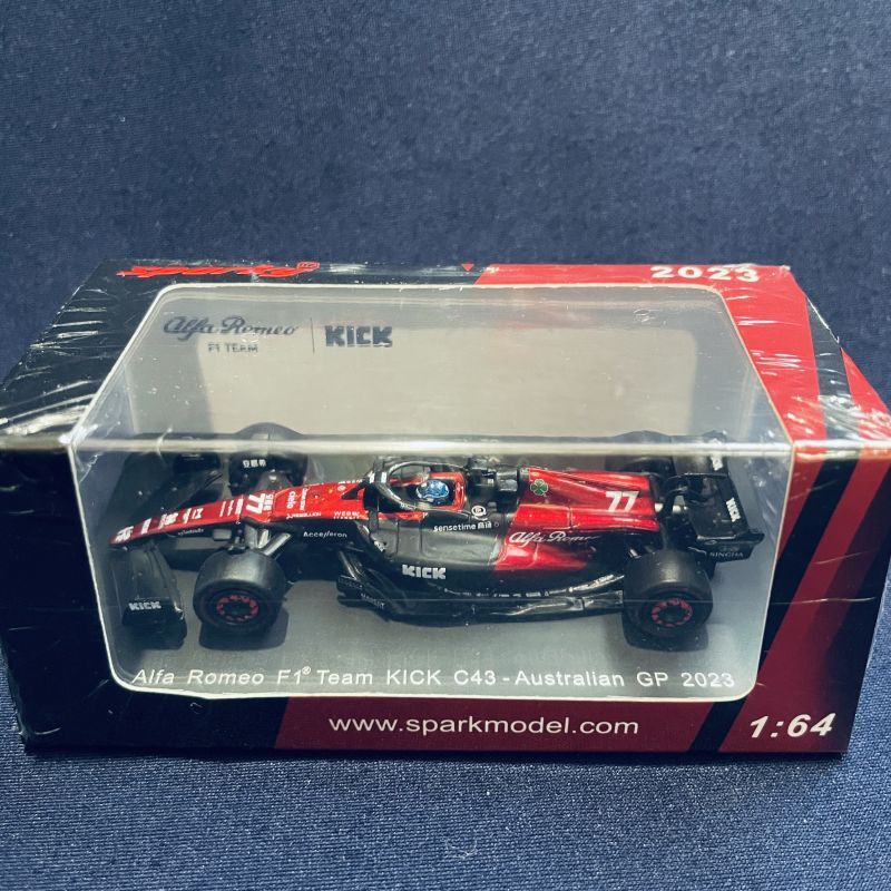 画像1: 新品正規入荷品●SPARK 1/64 ALFA ROMEO C43 AUSTRALIAN GP 2023  (V.ボッタス）#77