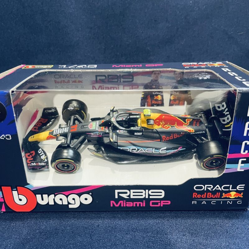 画像1: 新品正規入荷品●burago1/43 RED BULL RB19 MIAMI GP 2023(S.ペレス）#11