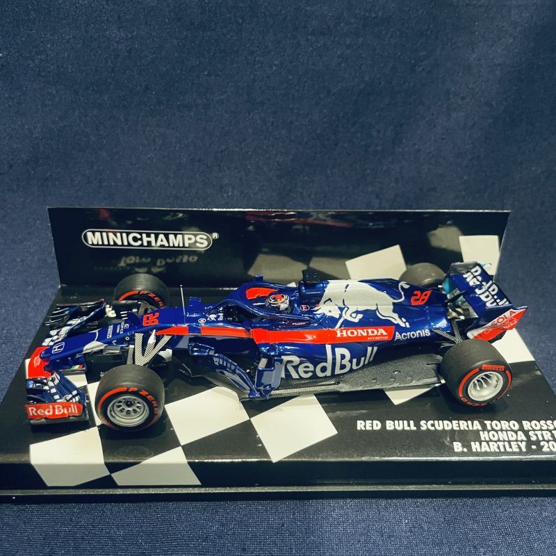 画像1: セカンドハンド品●PMA1/43 SCUDERIA TORO ROSSO HONDA STR13 (B.ハートレー）2018 #28