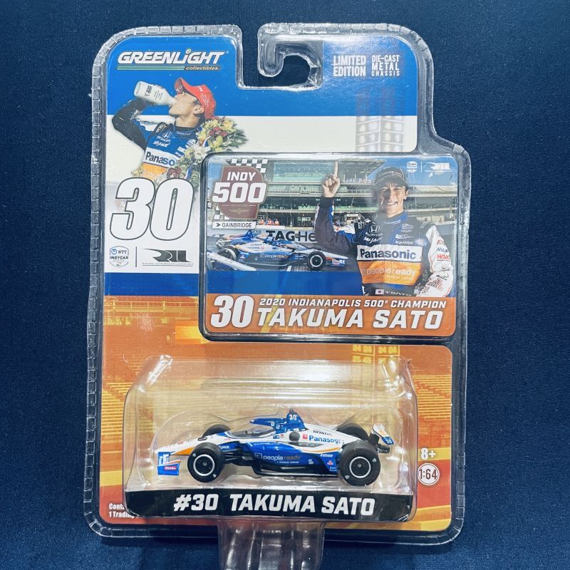 画像1: セカンドハンド品●未開封品●GREENLIGHT 1/64 INDY500 WINNER RAHAL LETTERMAN LANIGAN（佐藤琢磨）2020 #30