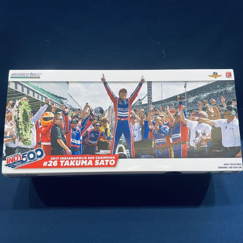 画像: セカンドハンド品●未開封品●GREENLIGHT 1/18 INDY500 WINNER ANDRETTIオートスポーツ （佐藤琢磨）2017 #26