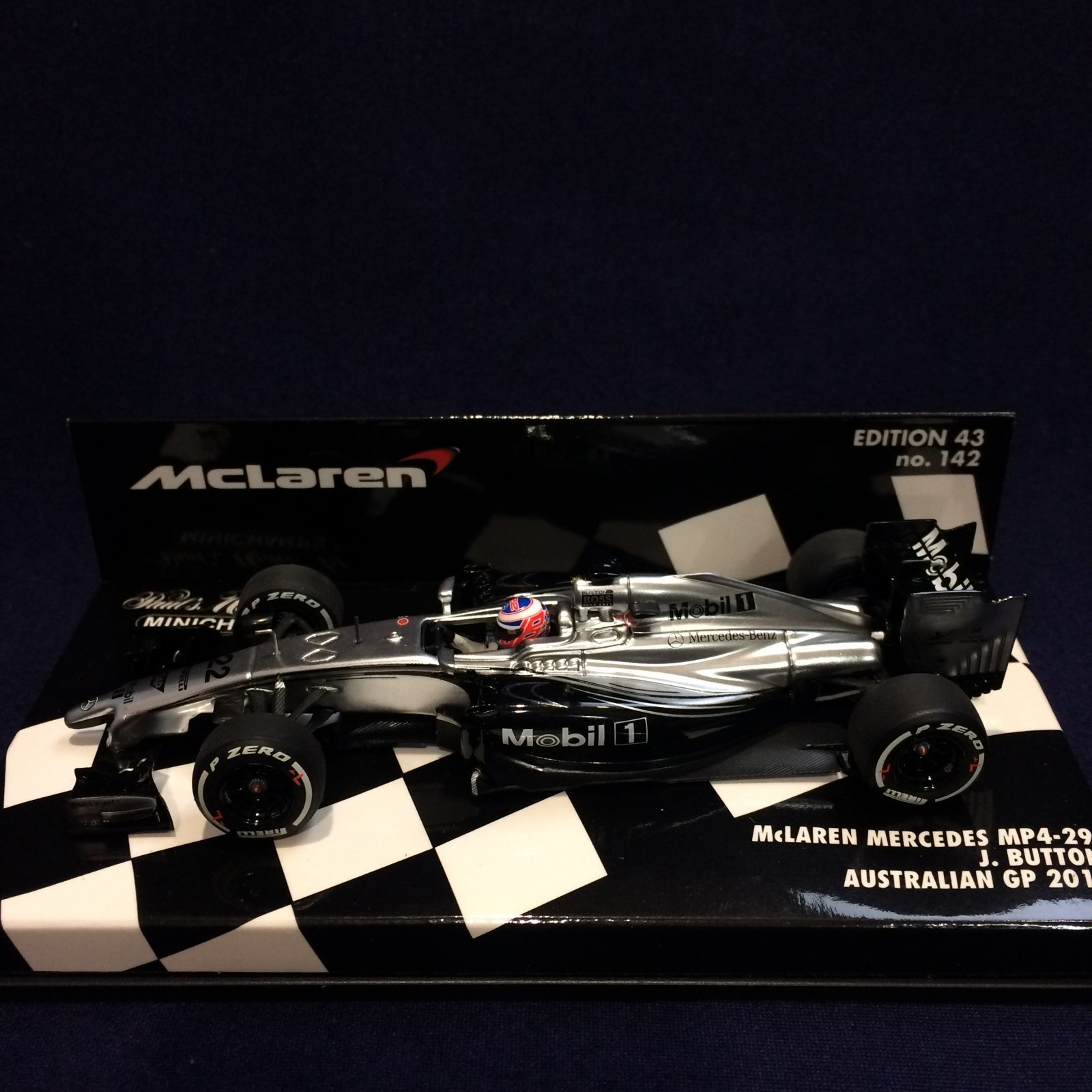 画像1: セカンドハンド品●PMA1/43 McLAREN MERCEDES MP4-29 AUSTRALIAN GP 2014 (J.バトン）#22